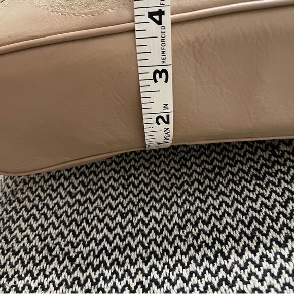 Hidesign Leather/Suede Tooled Cut-Out Tote Handbag - Picture 9 of 9